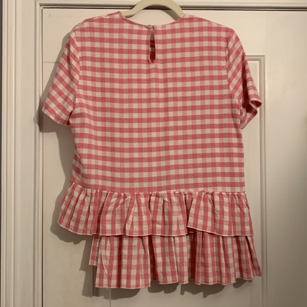 Alcoolique Roshalf gingham blouse - Picture 2 of 8